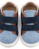 Sneakers Διπλή Μπαρέτα Χρατς PRI2104  Μπλε Ταμπά