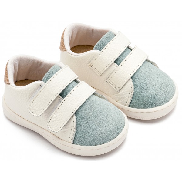 Sneakers PRI2113 Λευκό Μίνεραλ Μπεζ
