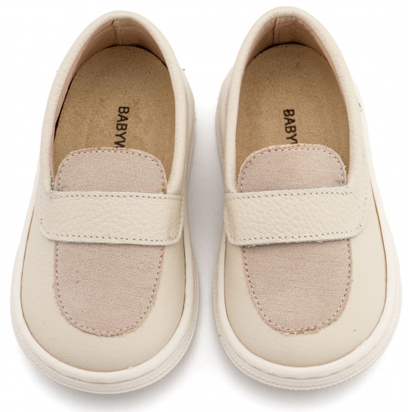 Loafers BS3094 Εκρού