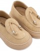 Loafer με Φουντάκια BW4307 Μπεζ