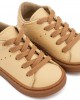 Δετό Δερμάτινο Sneaker BW 4312 Καλαμποκί