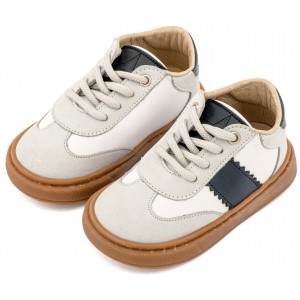 Δίχρωμο Δετά Sneaker EXC5309  Λευκό Μπλε