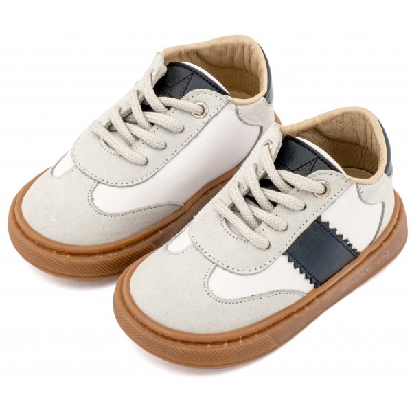 Δίχρωμο Δετά Sneaker EXC5309  Λευκό Μπλε