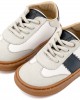 Δίχρωμο Δετά Sneaker EXC5309  Λευκό Μπλε