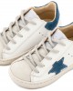 Τρίχρωμο Sneaker Δετό EXC5315  Λευκό Μπλε Ρουά Γκρι