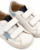 Τρίχρωμο Sneaker Διπλό Χρατς EXC5316  Λευκό Σιέλ