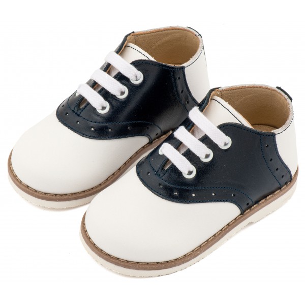 Δίχρωμο Δετό Brogue EXC5318  Λευκό Μπλε
