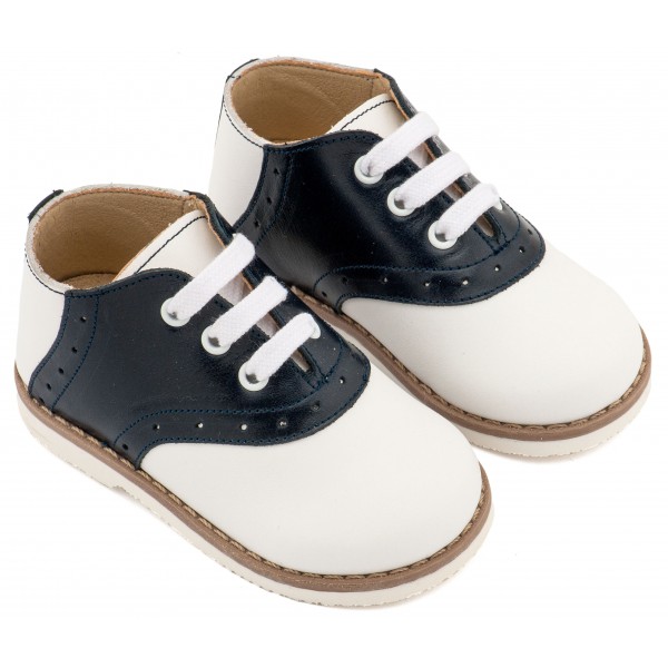 Δίχρωμο Δετό Brogue EXC5318  Λευκό Μπλε