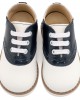 Δίχρωμο Δετό Brogue EXC5318  Λευκό Μπλε