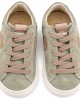 Δίχρωμο Sneaker Δετό EXC8002 Μέντα Μπεζ