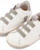 Sneaker Παντοφλέ με Λαστιχάκια EXC8005 Λευκό Γκρι