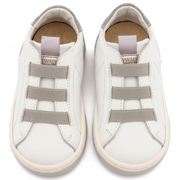 Sneaker Παντοφλέ με Λαστιχάκια EXC8005 Λευκό Γκρι