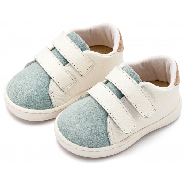 Sneakers PRI2113 Λευκό Μίνεραλ Μπεζ