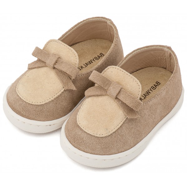 Loafer με Φιογκάκι  PRI2127 Μπεζ