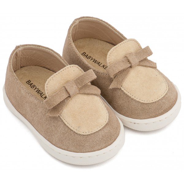 Loafer με Φιογκάκι  PRI2127 Μπεζ