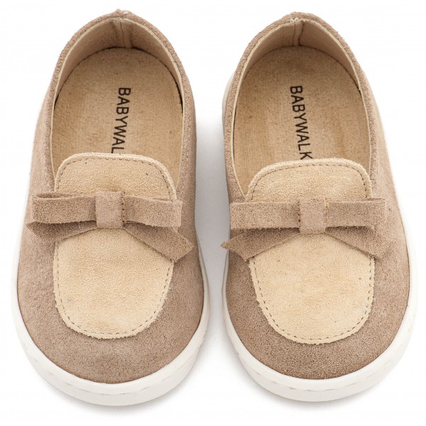 Loafer με Φιογκάκι  PRI2127 Μπεζ