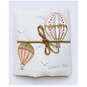 ΠΑΠΛΩΜΑ "HOT AIR BALLON" ΡΟΖ