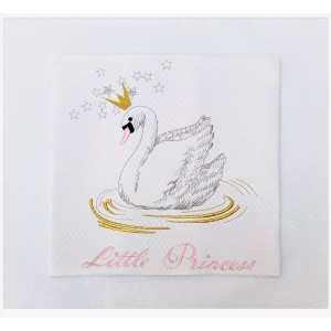 ΠΙΚΕ ΚΟΥΒΕΡΤΑ ΑΓΚΑΛΙΑΣ "SWAN WITH A CROWN"