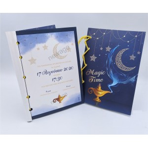 Newage F008 Προσκλητήρια βάπτισης μαγική στιγμή